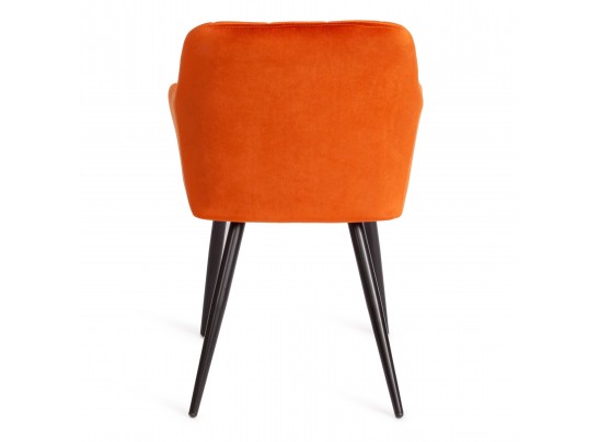 Кресло BEATA (mod. 8266/металл/ткань/рыжий/черный) в Ростове-на-Дону