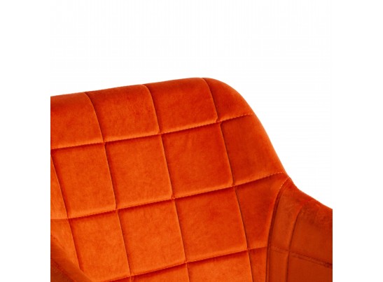 Кресло BEATA (mod. 8266/металл/ткань/рыжий/черный) в Ростове-на-Дону