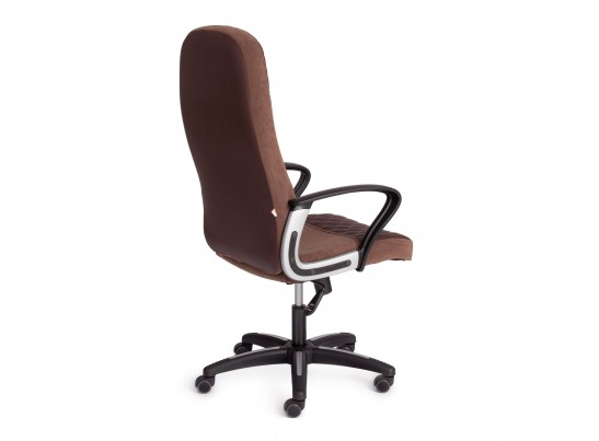 Кресло ADVANCE (флок/кожзам/коричневый) в Ростове-на-Дону