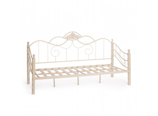 Кровать-софа односпальная CANZONA Белый (butter white) Wood slat base Кровать-софа односпальная CANZONA Белый (butter white) Wood slat base