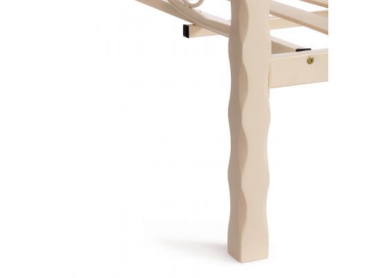 Кровать-софа односпальная CANZONA Белый (butter white) Wood slat base Кровать-софа односпальная CANZONA Белый (butter white) Wood slat base