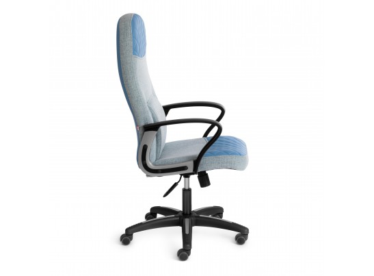 Кресло ADVANCE (ткань/кожзам/голубой) в Ростове-на-Дону