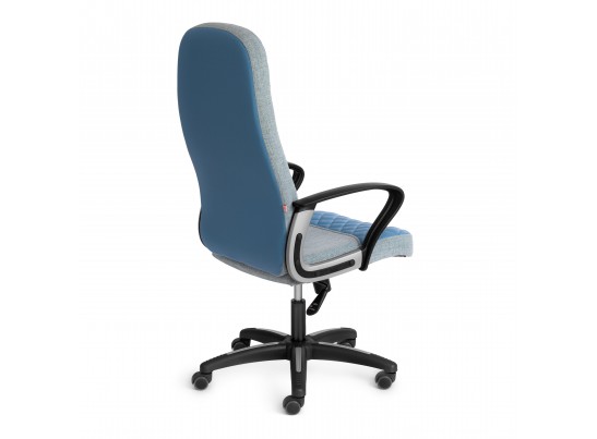 Кресло ADVANCE (ткань/кожзам/голубой) в Ростове-на-Дону