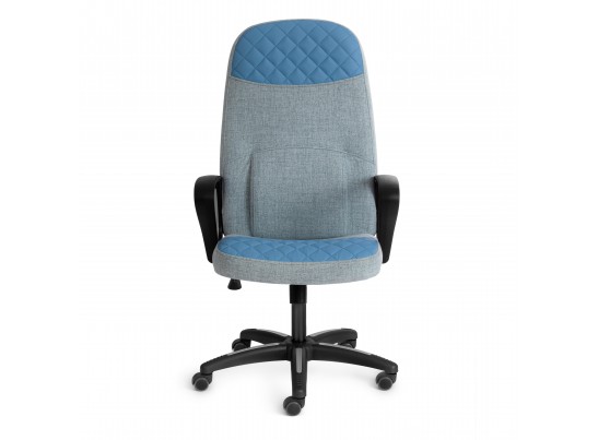 Кресло ADVANCE (ткань/кожзам/голубой) в Ростове-на-Дону