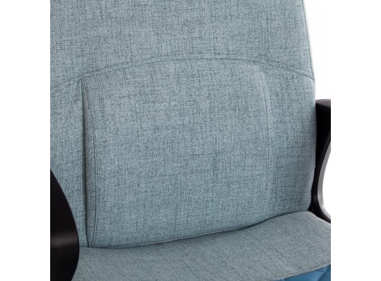 Кресло ADVANCE (ткань/кожзам/голубой) в Ростове-на-Дону