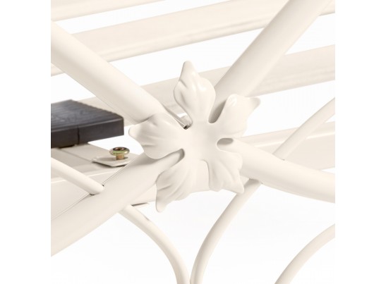 Кровать односпальная CANZONA Белый (butter white) Wood slat base