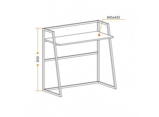 Cтол WD-11 (burnt/45*85*12) в Ростове-на-Дону