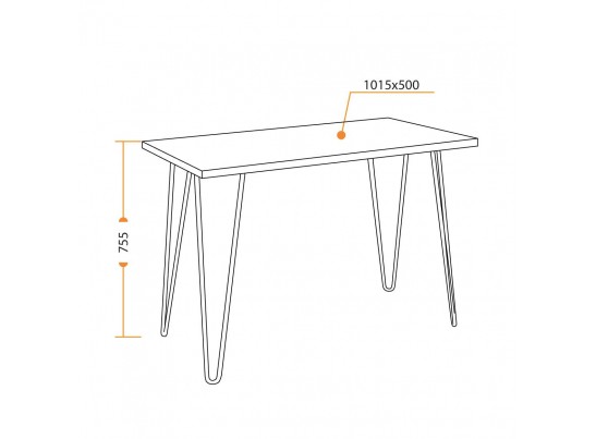 Cтол WD-06 (burnt/51*105*10) в Ростове-на-Дону