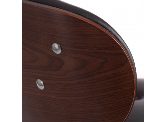 Барный стул DRAKAR (mod.4050/черный/орех) в Ростове-на-Дону