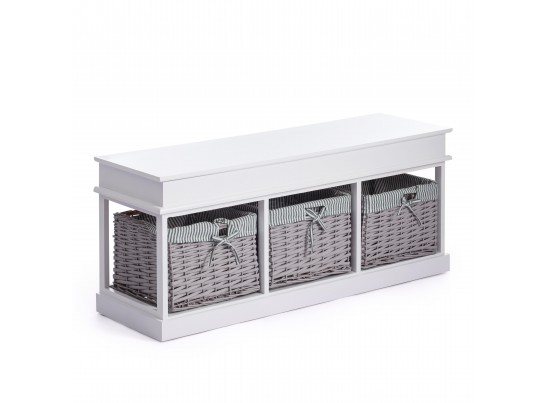 Обувница с 3-я корзинами и ящиком Secret De Maison SEIGE ( mod. SH-82301 )