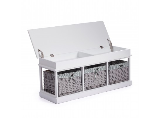 Обувница с 3-я корзинами и ящиком Secret De Maison SEIGE ( mod. SH-82301 )