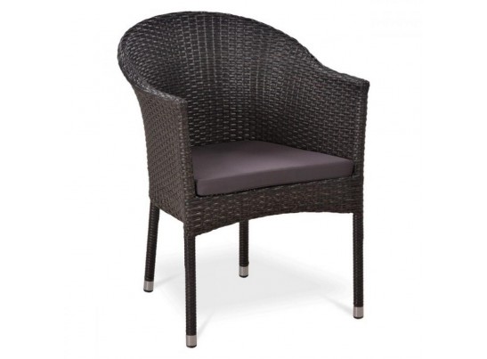 Кресло плетеное Y350G-W53 Brown в Ростове-на-Дону