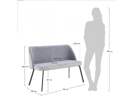 Диван-скамья Praga латте в Ростове-на-Дону Диван-скамья Praga латте в Ростове-на-Дону