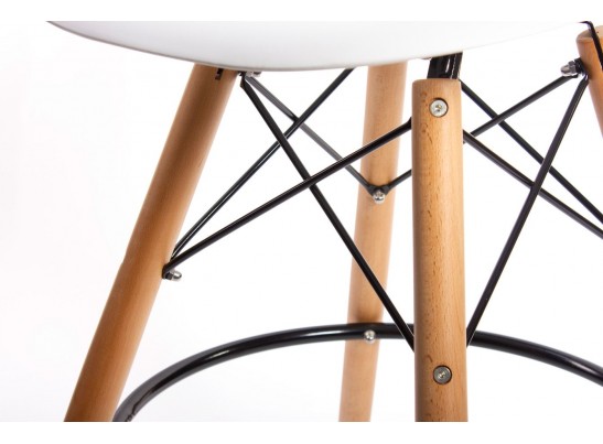 Стул барный Eames белый в Ростове-на-Дону