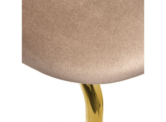 Стул Elle латте с золотыми ножками в Ростове-на-Дону