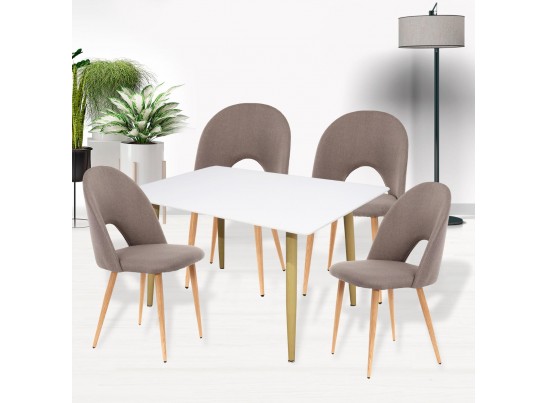 Стол Snow белый 120 х 80 см в Ростове-на-Дону