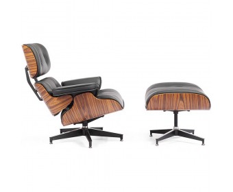 Кресло «EAMES LOUNGE CHAIR» чёрный