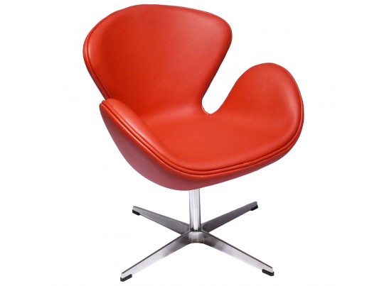 Кресло SWAN CHAIR красный в Ростове-на-Дону