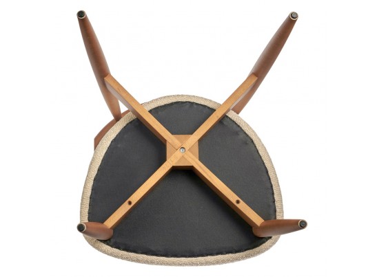 Стул Lucas латте букле с ножками цвета орех в Ростове-на-Дону