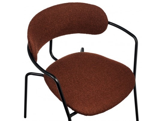 Стул Ant букле терракотовый в Ростове-на-Дону