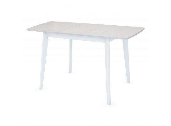 Стол Oslo раскладной 100-130x80x76см, Сосна Рандерс, белый в Ростове-на-Дону