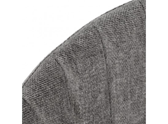 Комплект из 2-х стульев Turin серый вельвет с хромированными ножками в Ростове-на-Дону