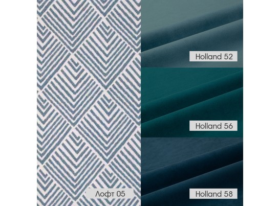 Стул Dave в комбинаторе с жаккардом, материал и цвет под заказ в Ростове-на-Дону