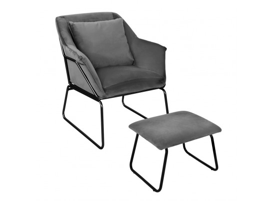 Оттоманка ALEX серый в Ростове-на-Дону