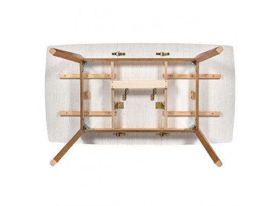 Стол Oslo раскладной 100-130x70x76см, Сосна Рандерс, орех миланский в Ростове-на-Дону