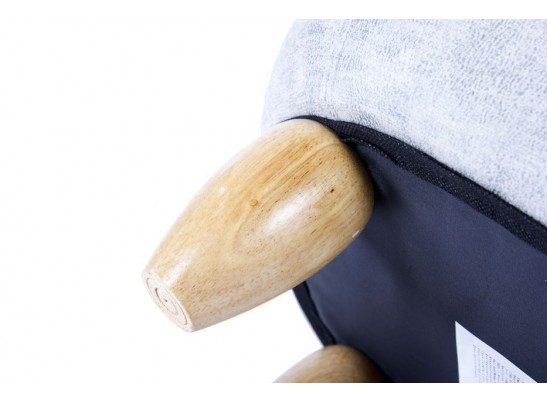 Пуф Бегемот с отсеком для хранения светло-серый в Ростове-на-Дону