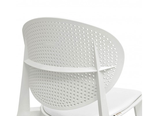 Стул Luna с мягким сиденьем белый в Ростове-на-Дону