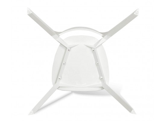 Стул Luna с мягким сиденьем белый в Ростове-на-Дону