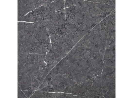 Придиванный столик Loft 35x35см, серый мрамор с чёрными ножками в Ростове-на-Дону