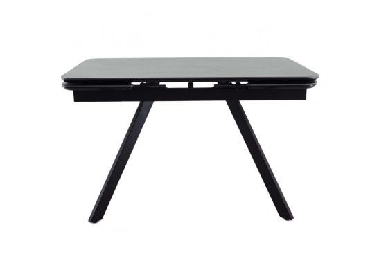 Стол Arthur раскладной 120-184x80x75см, керамогранит чёрный мрамор Greys Black, чёрный в Ростове-на-Дону