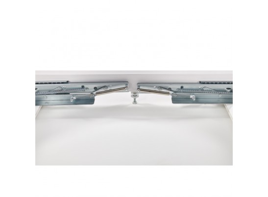 Стол Vito раскладной 120-184x80x75см, керамогранит белый мрамор, белый в Ростове-на-Дону