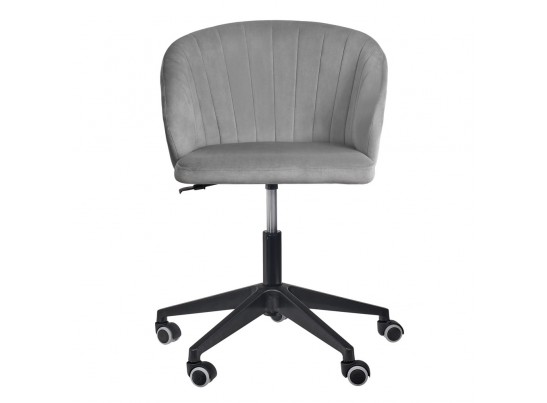 Стул Paola вращающийся на колесиках темно-серый в Ростове-на-Дону
