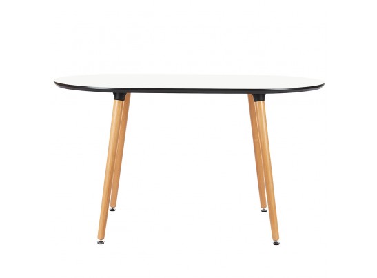 Стол Brooklyn белый 140 х 80 см, овальный в Ростове-на-Дону