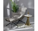 Кофейный столик Atlant диам.45см x 54см, золотой, металл, керамика в Ростове-на-Дону