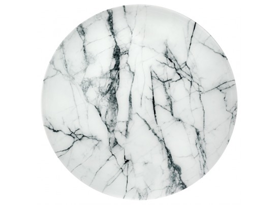 Набор кофейных столиков Tango белый мрамор с черными ножками в Ростове-на-Дону