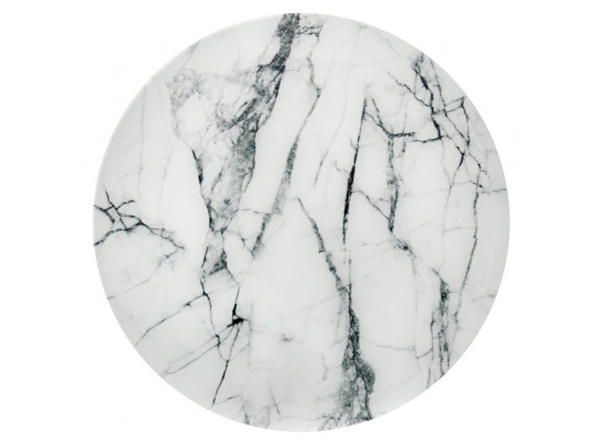 Набор кофейных столиков Tango белый мрамор с черными ножками в Ростове-на-Дону