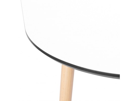 Стол Brooklyn белый 140 х 80 см, овальный в Ростове-на-Дону