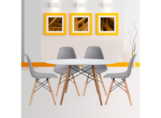 Стол Eames диам.120см, белый в Ростове-на-Дону