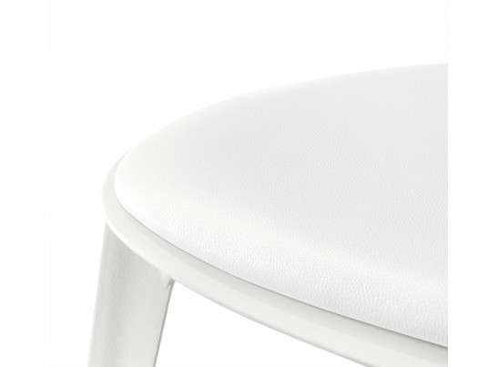 Стул Luna с мягким сиденьем белый в Ростове-на-Дону