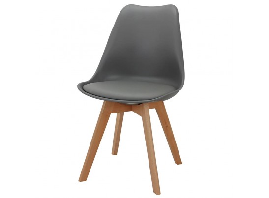 Комплект из 4-х стульев Eames Bon серый в Ростове-на-Дону