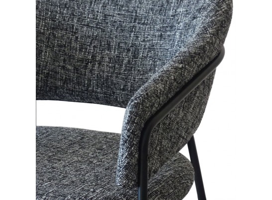 Стул Felix черно-белый твид в Ростове-на-Дону
