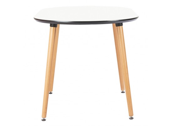 Стол Brooklyn белый 140 х 80 см, овальный в Ростове-на-Дону