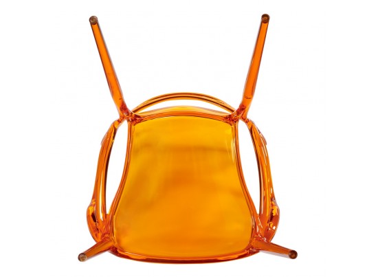 Комплект из 4-х стульев Masters прозрачный оранжевый в Ростове-на-Дону