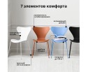 Комплект из 2-х стульев Seven Style белый с хромированными ножками в Ростове-на-Дону