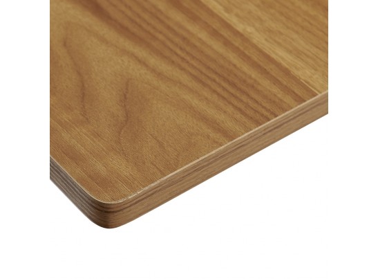 Стол многофункциональный на колёсах, 48x40 см, «РОЛЕТ», 1 ножка, регул.высота, мдф, металл, св. дерево, белый в Ростове-на-Дону