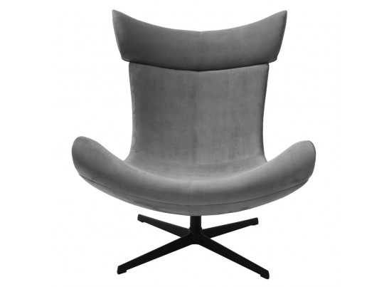 Кресло IMOLA серый, искусственная замша в Ростове-на-Дону